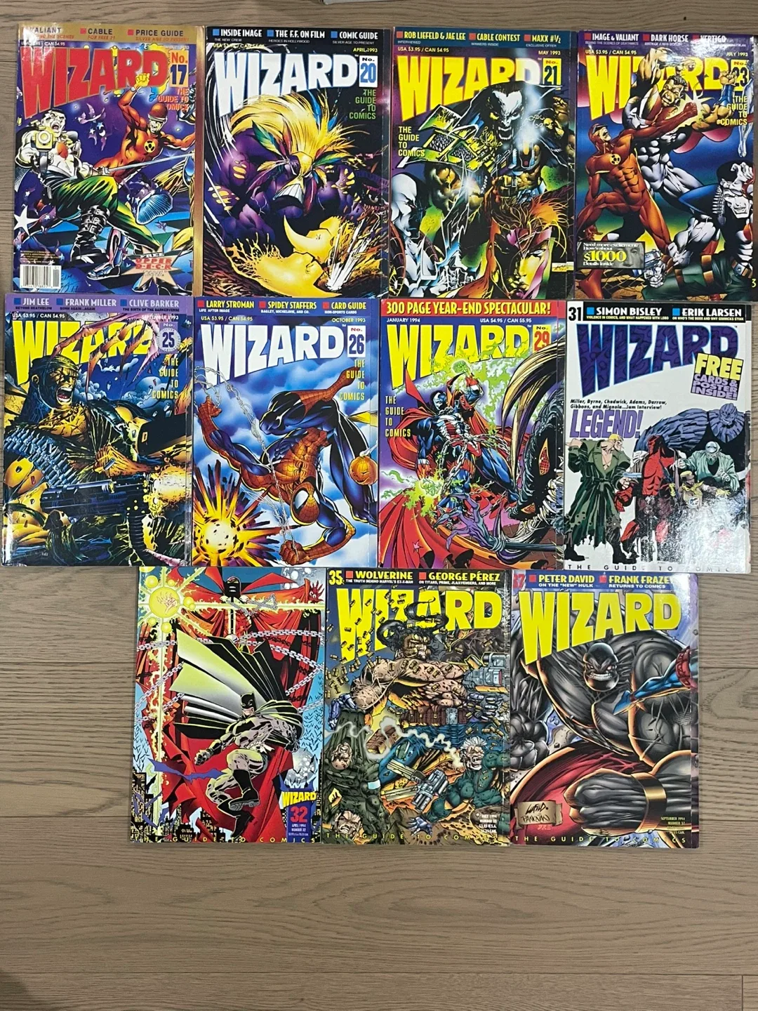 Comic Book Bundle: Batman, Richie Rich, Wizard, Scary Tales image indicator(3)