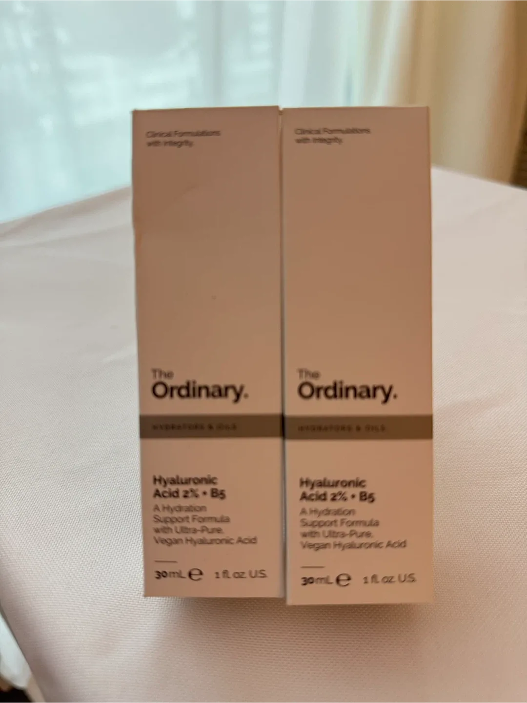 2 bottles - The Ordinary Hyaluronic Acid 2% + B5 - 30mL image indicator(2)