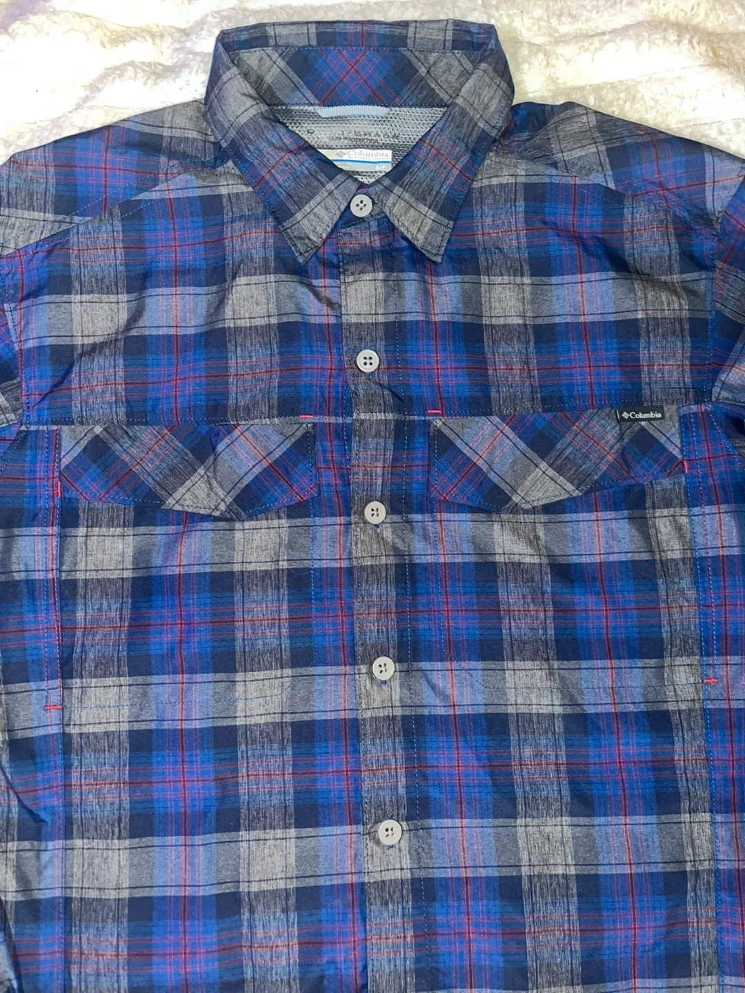 Columbia Plaid Shirt - Size S image indicator(5)