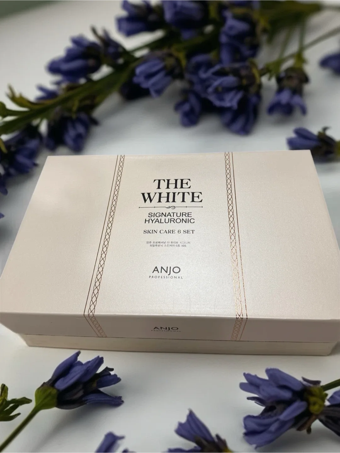 ANJO Professional The White Signature Hyaluronic Skin Care 6 Set