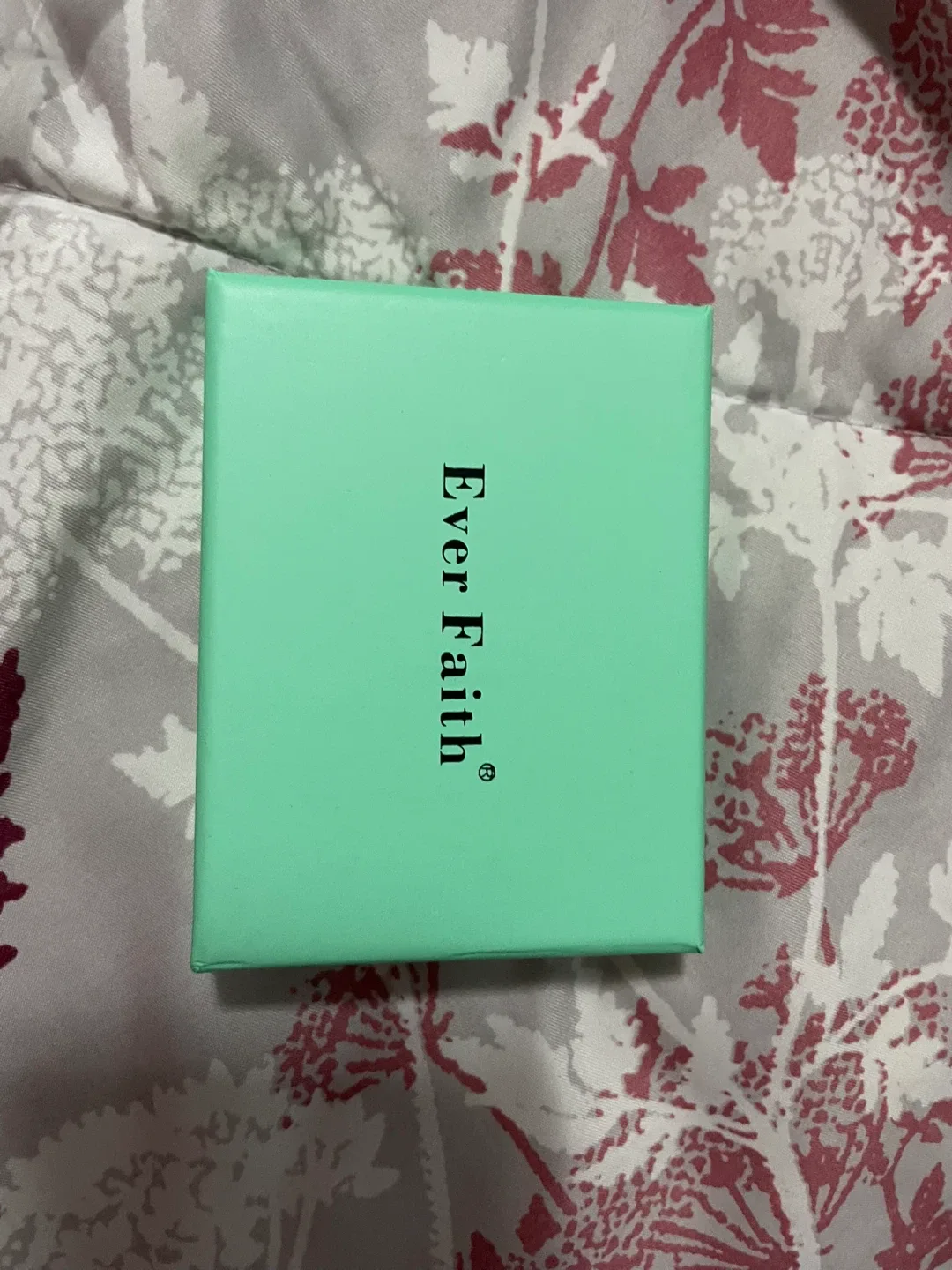 Ever Faith Red Crystal Vine Necklace - New image indicator(2)