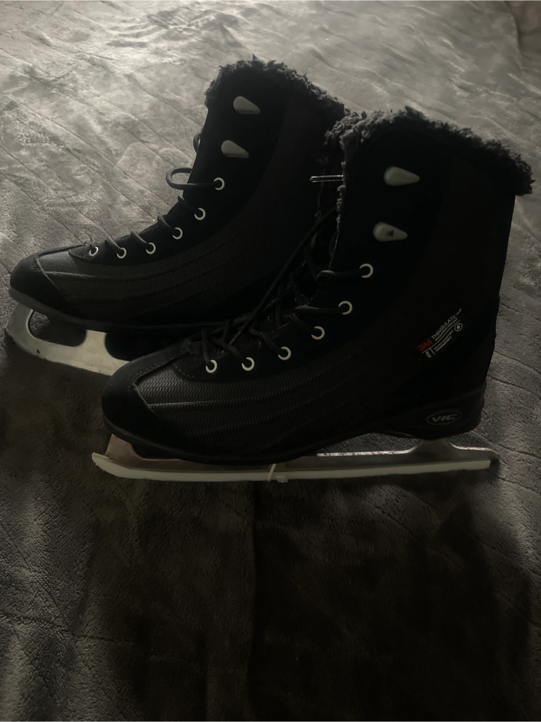 Black Ice Skates
