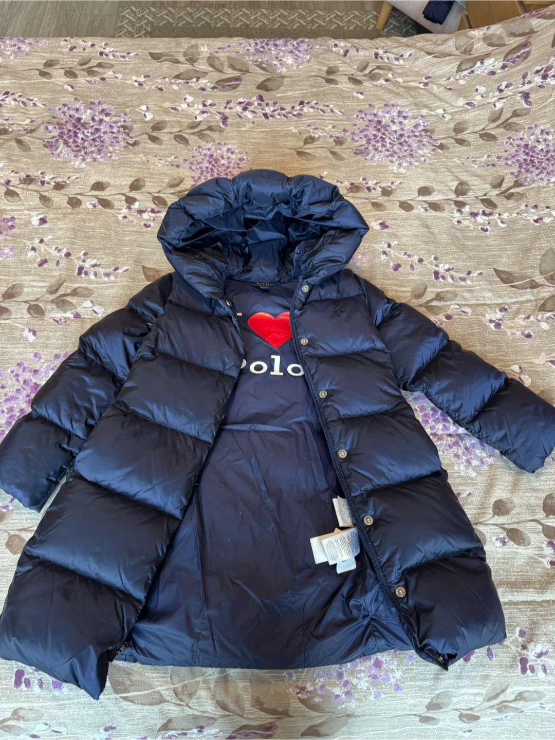 Polo Ralph Lauren Puffer Jacket - Size 6 image indicator(2)