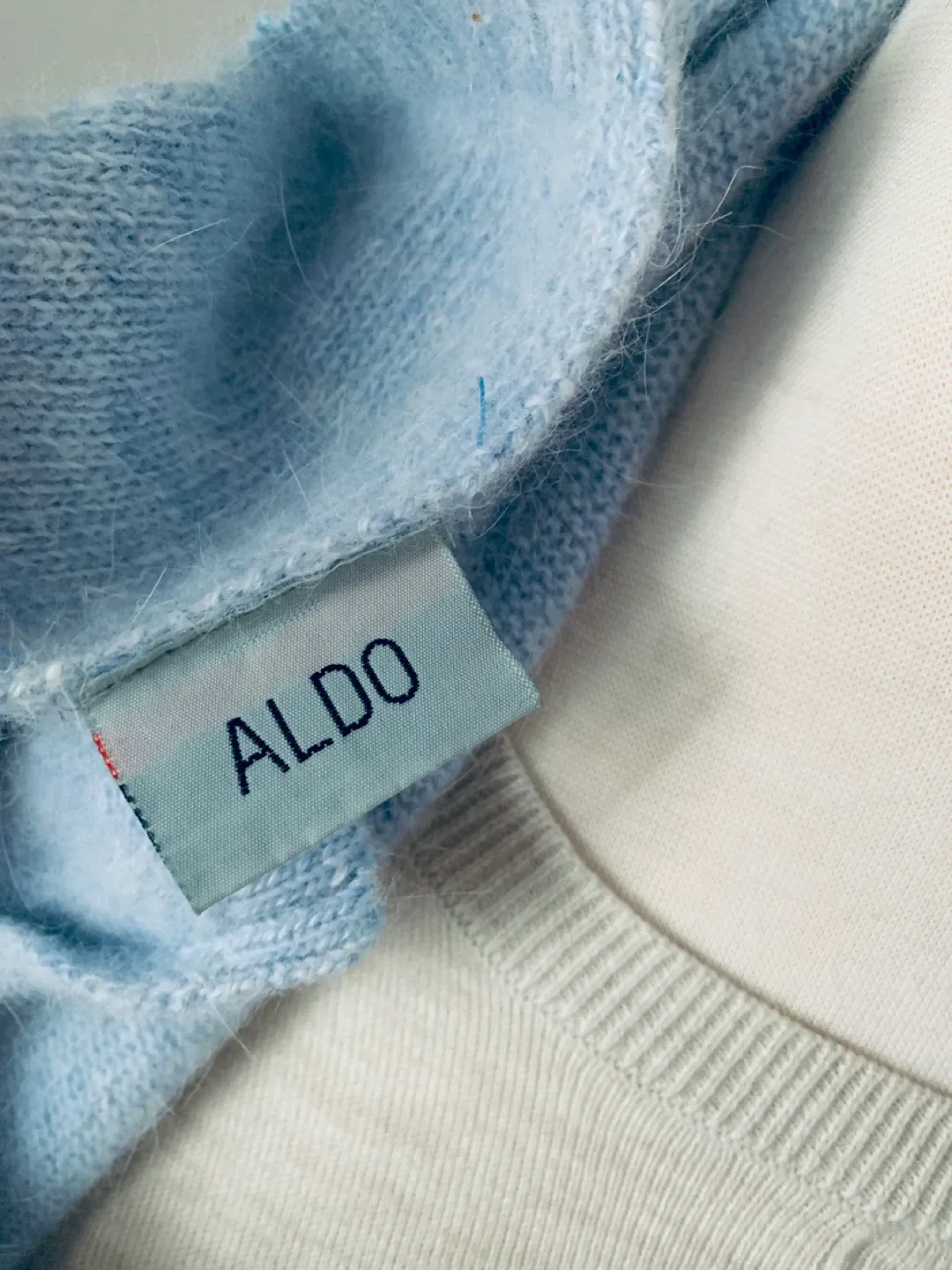 ALDO Baby Blue Soft Wool Scarf image indicator(4)