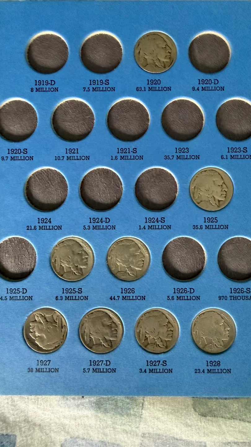 US Buffalo Nickels Collection image indicator(2)