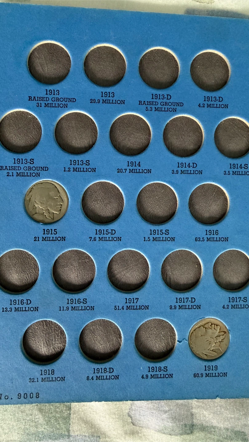 US Buffalo Nickels Collection - photo 3