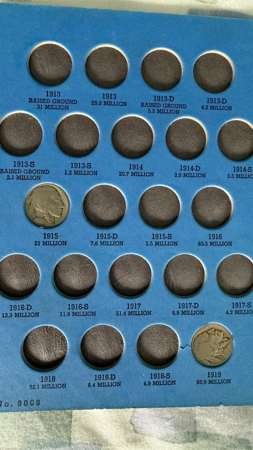 US Buffalo Nickels Collection image indicator(3)