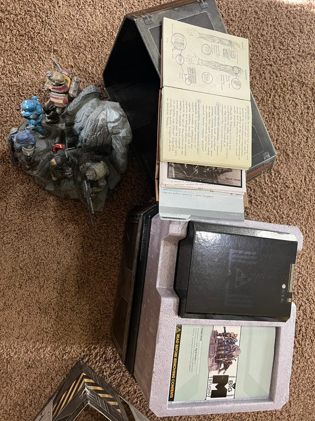 Halo Reach Noble Team Legendary Edition Statue image indicator(3)