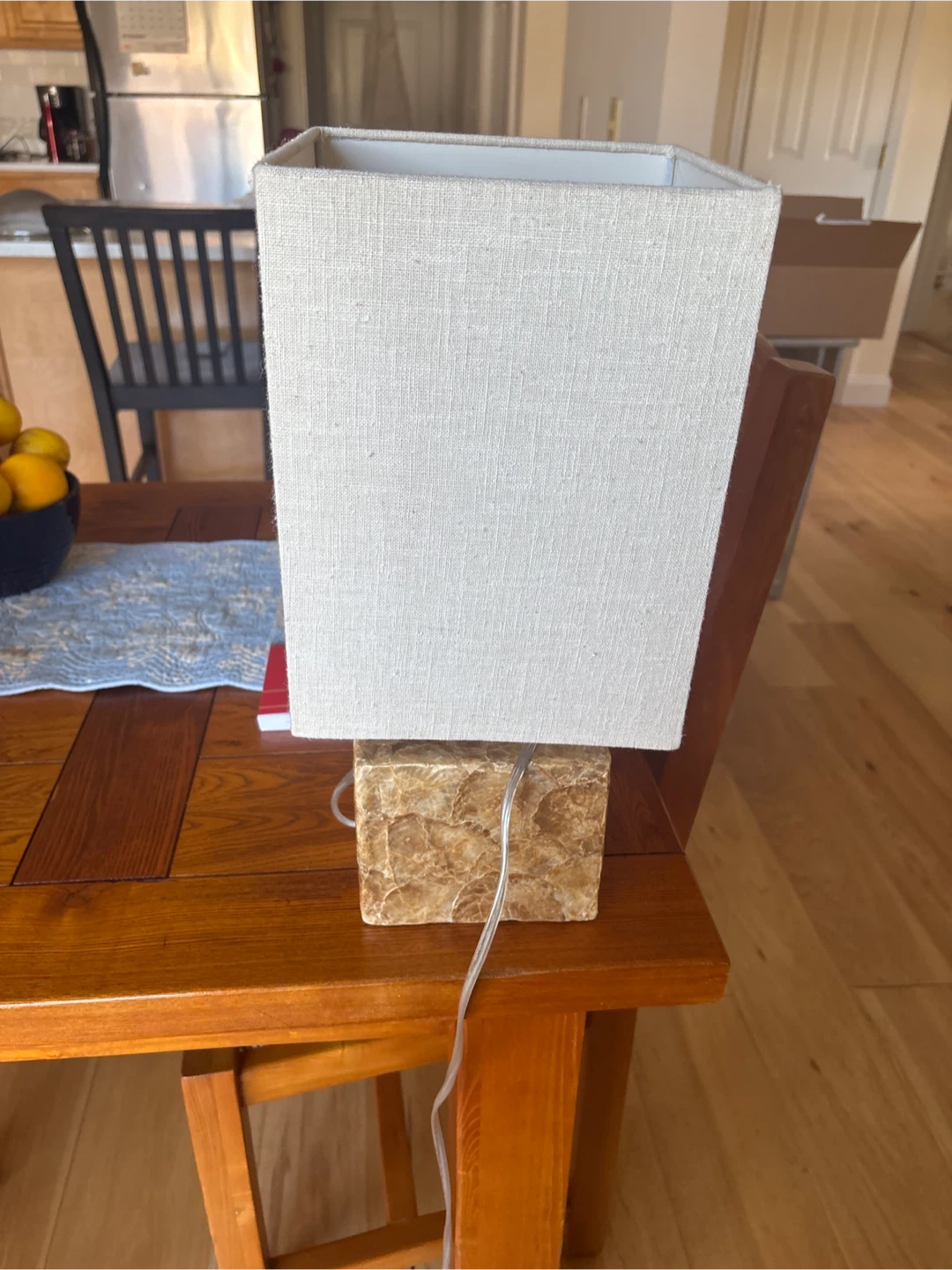 Table Lamp with sea shell  Base