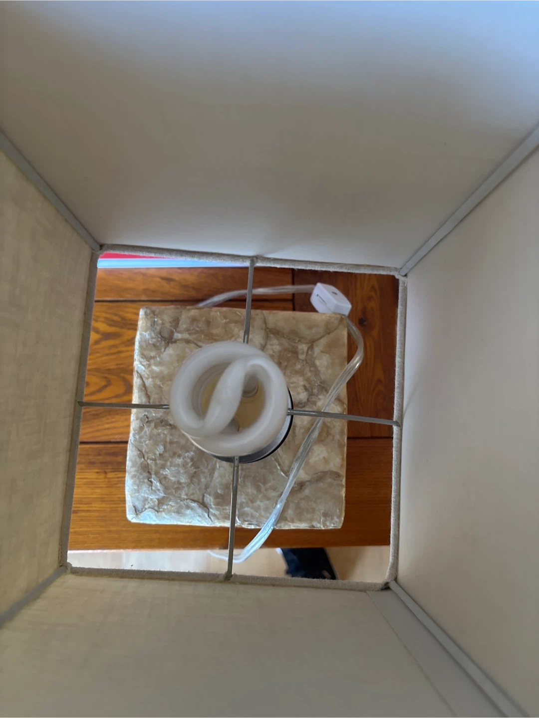 Table Lamp with sea shell  Base - photo 4