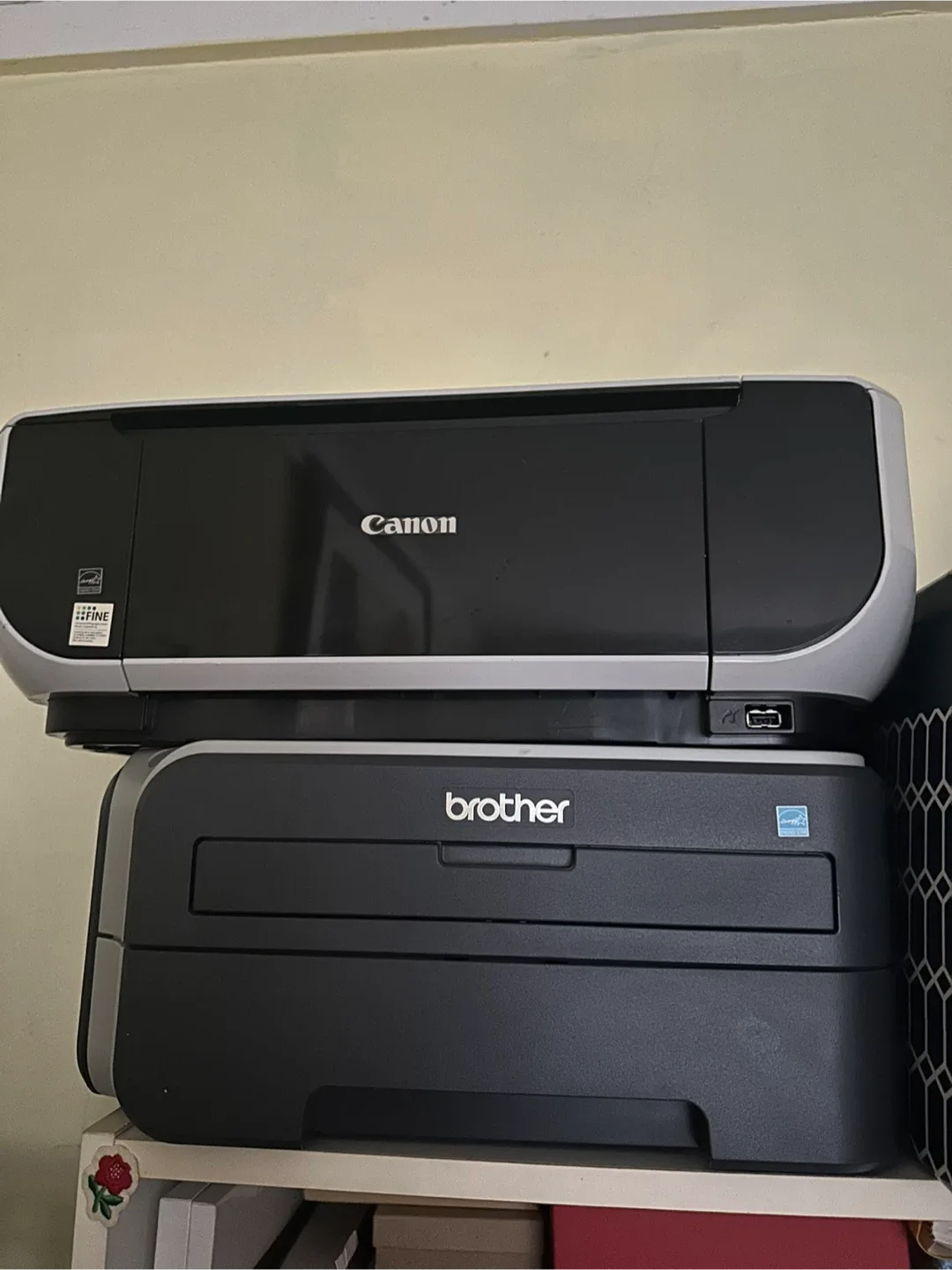 Brother and/or Canon printers