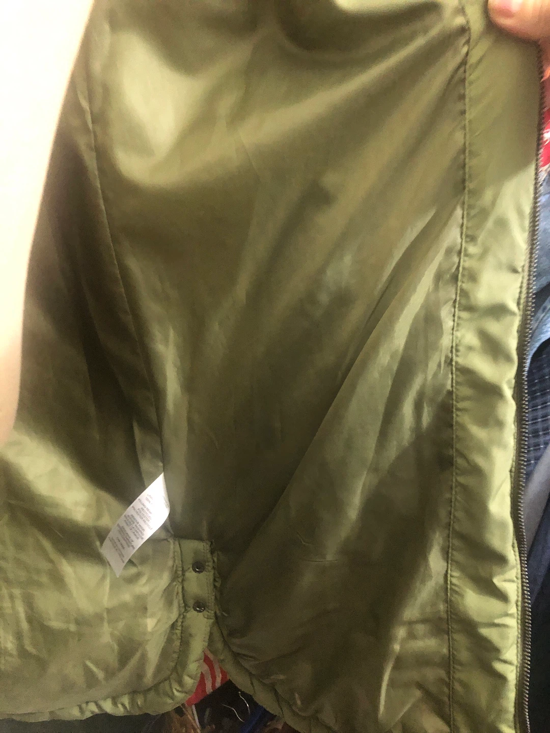 Women’s Sage Green Puffer Winter Coat. Cleo. Size XL. - photo 5