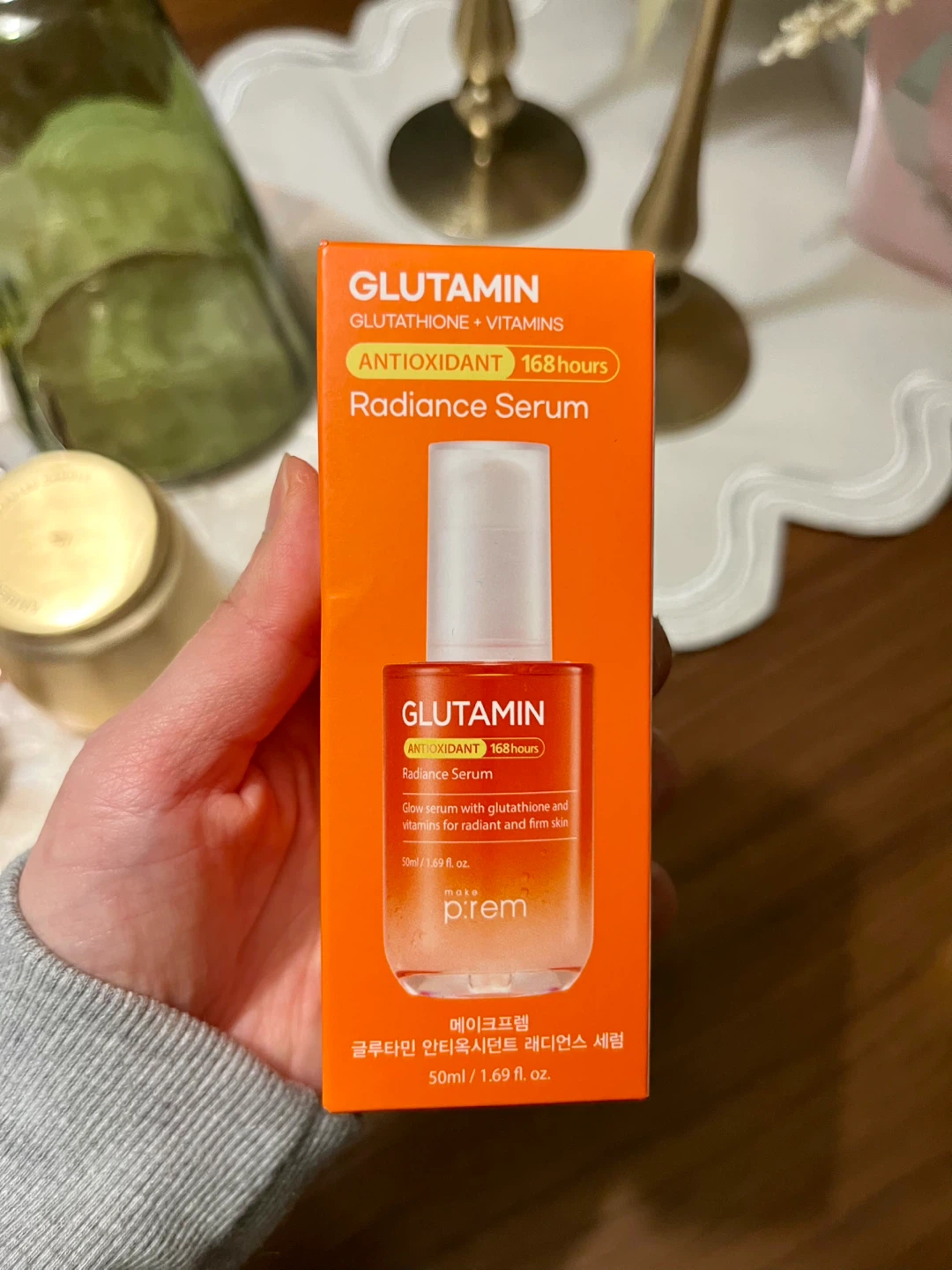 MAKE P:REM Glutamin Antioxidant Radiance Dark Spot Serum