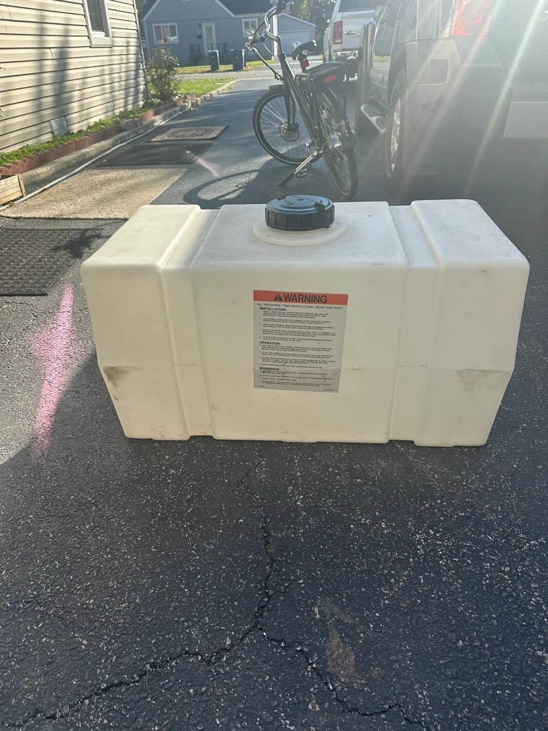 White Plastic Water Tank image indicator(5)