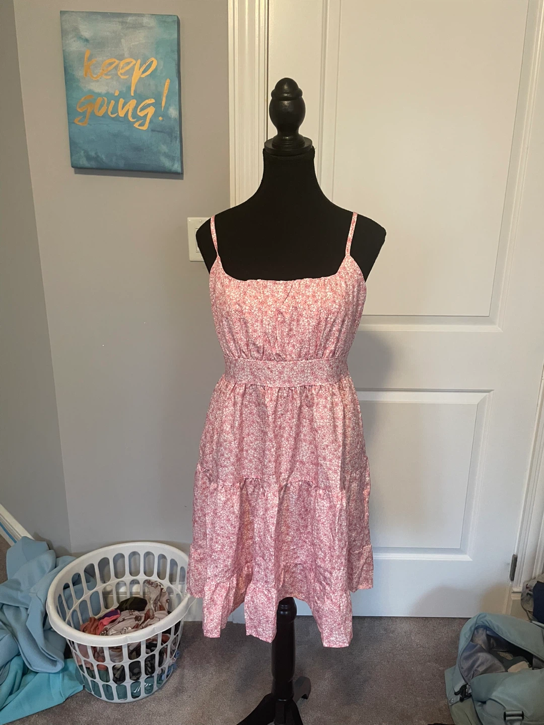 Pink Floral Sundress - photo 2