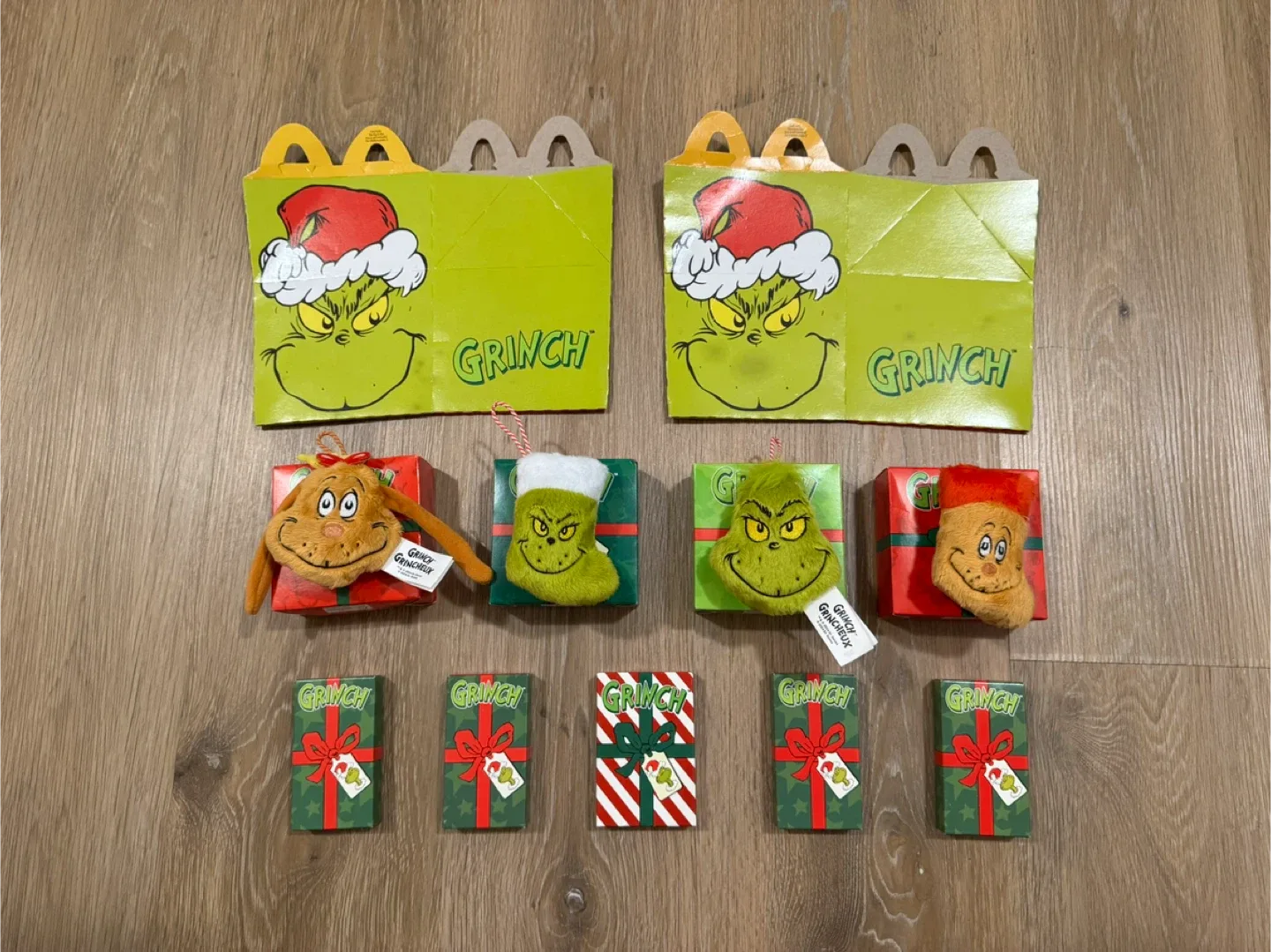 McDonald’s 2024 The Grinch Christmas Toys