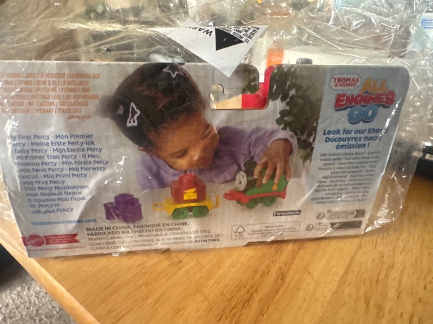 Thomas & Friends My First Percy Push Along Train image indicator(2)