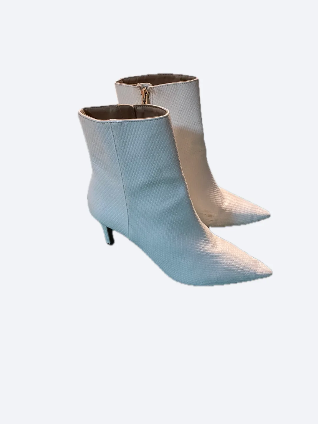 White Ankle Boots, Size 39 image indicator(2)