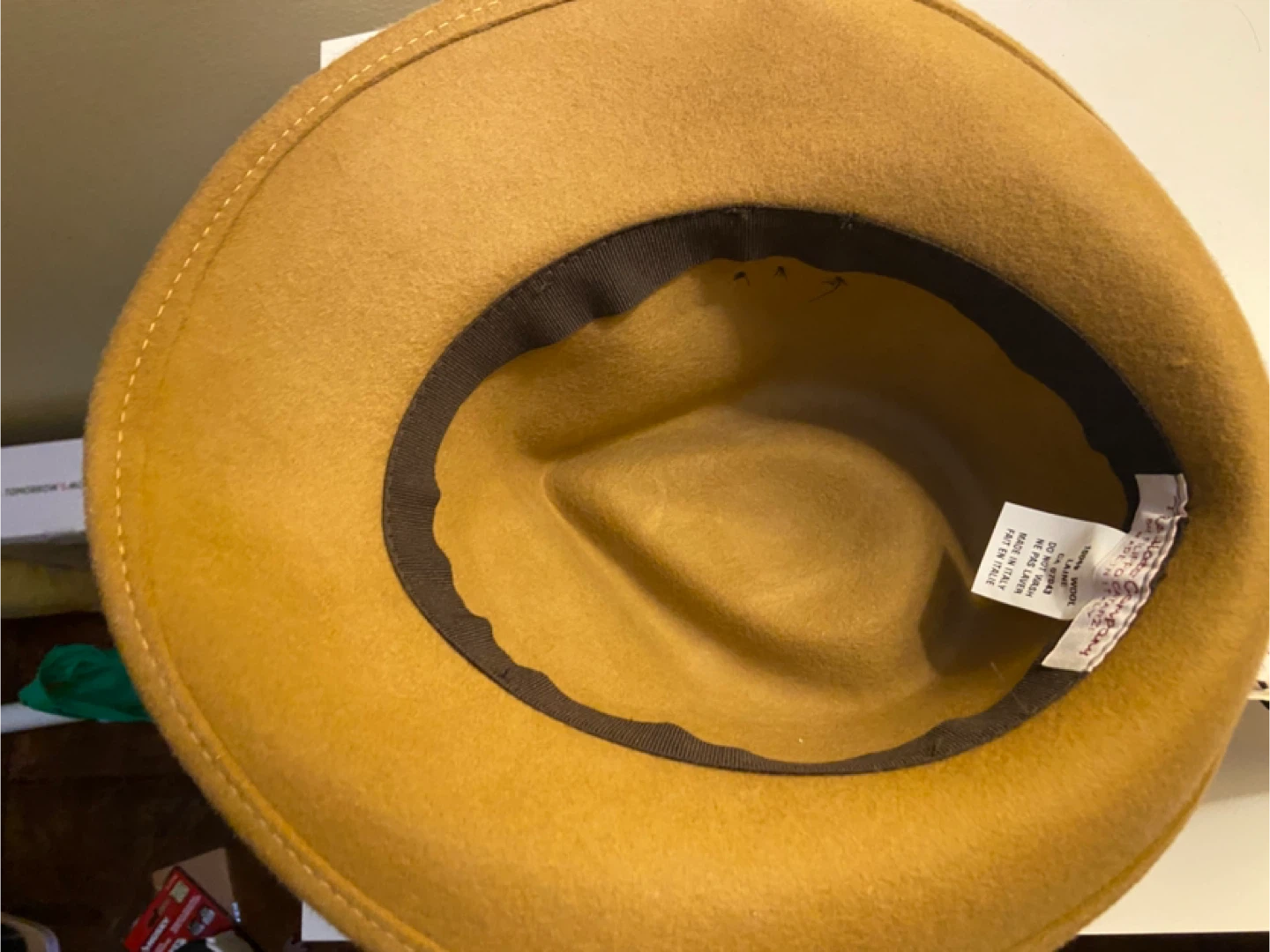 Filippo Catarzi Wool Fedora Hat - Size 9 - photo 3