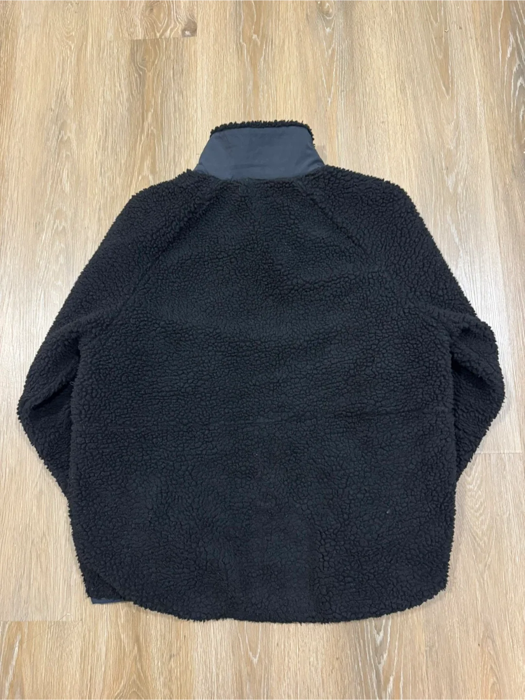 Nike Mens Black Sherpa Fleece Jacket Size XL image indicator(3)