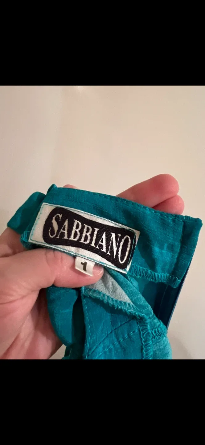 Sabbiano Teal Dress - Size 1 image indicator(3)