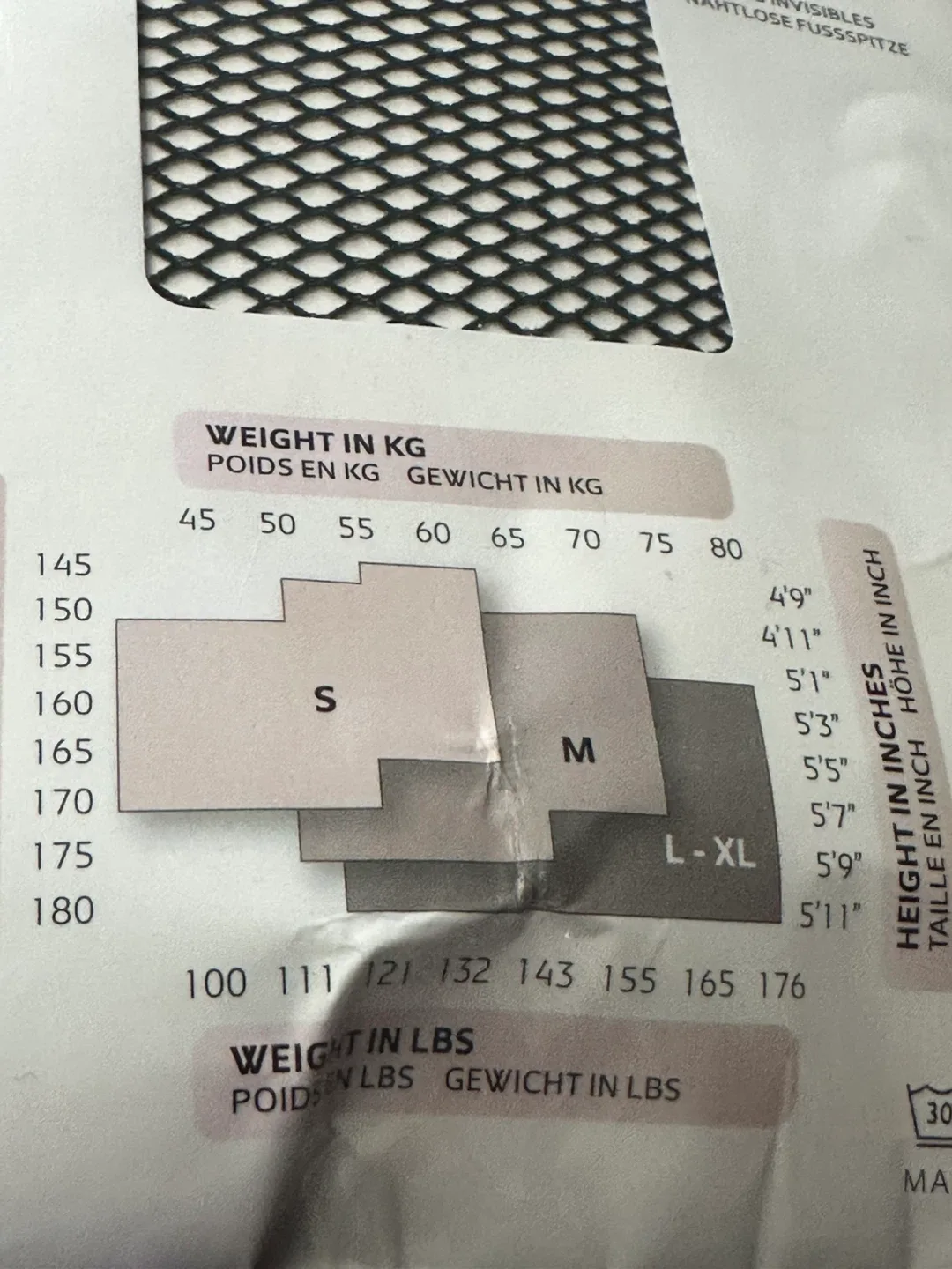 Brand New Fishnet Stay Up - Size S image indicator(4)