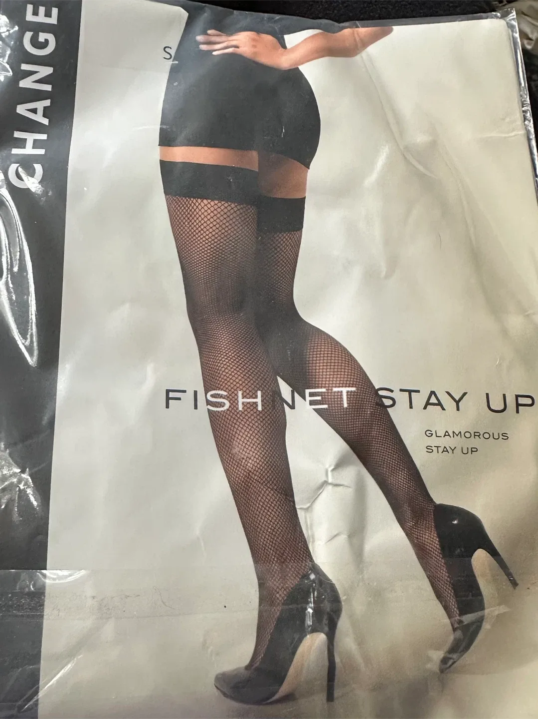 Brand New Fishnet Stay Up - Size S