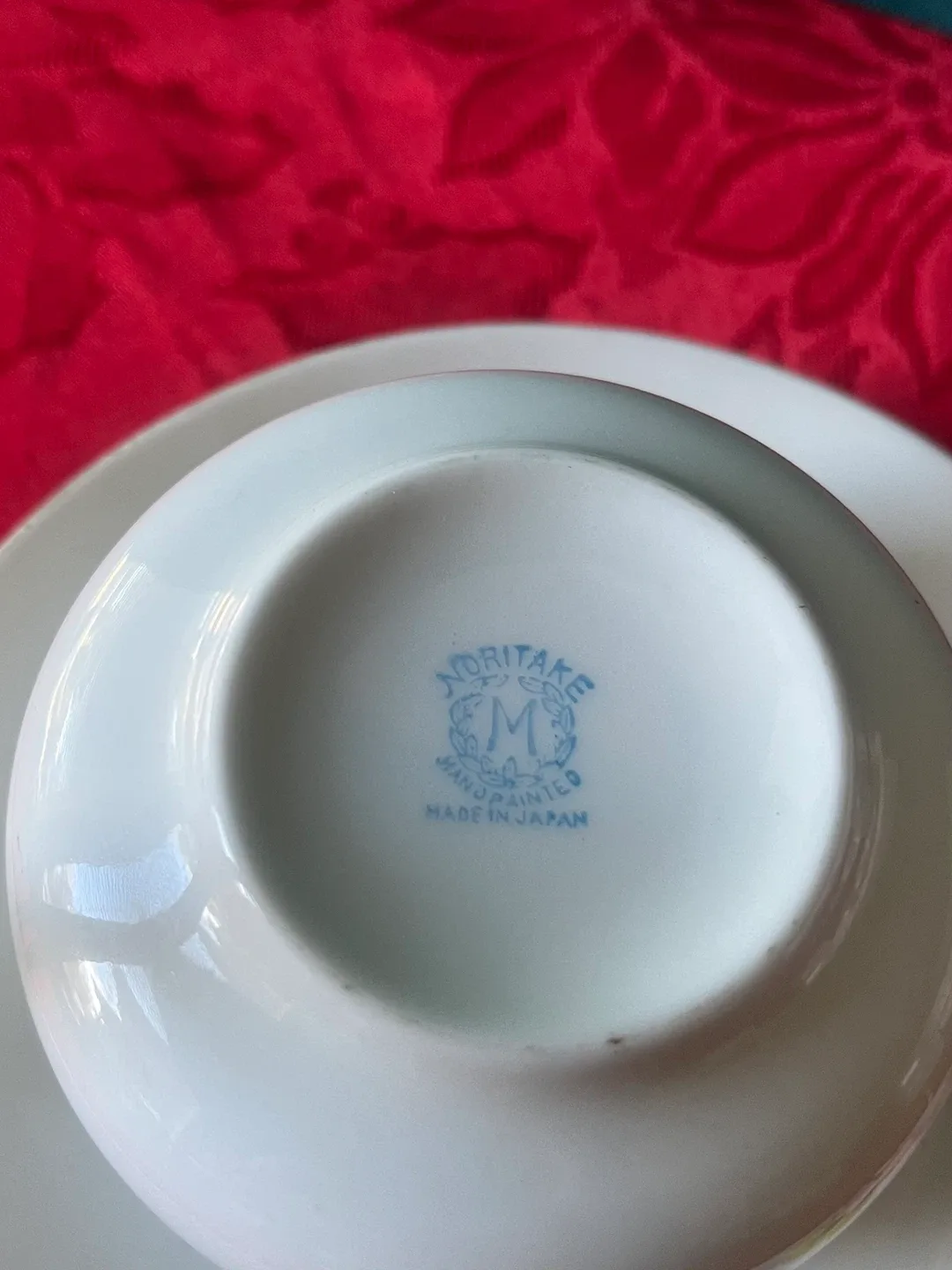 Noritake Hand Painted Cup & Saucer Set image indicator(3)