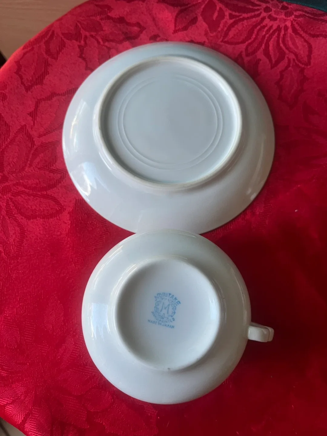 Noritake Hand Painted Cup & Saucer Set image indicator(4)