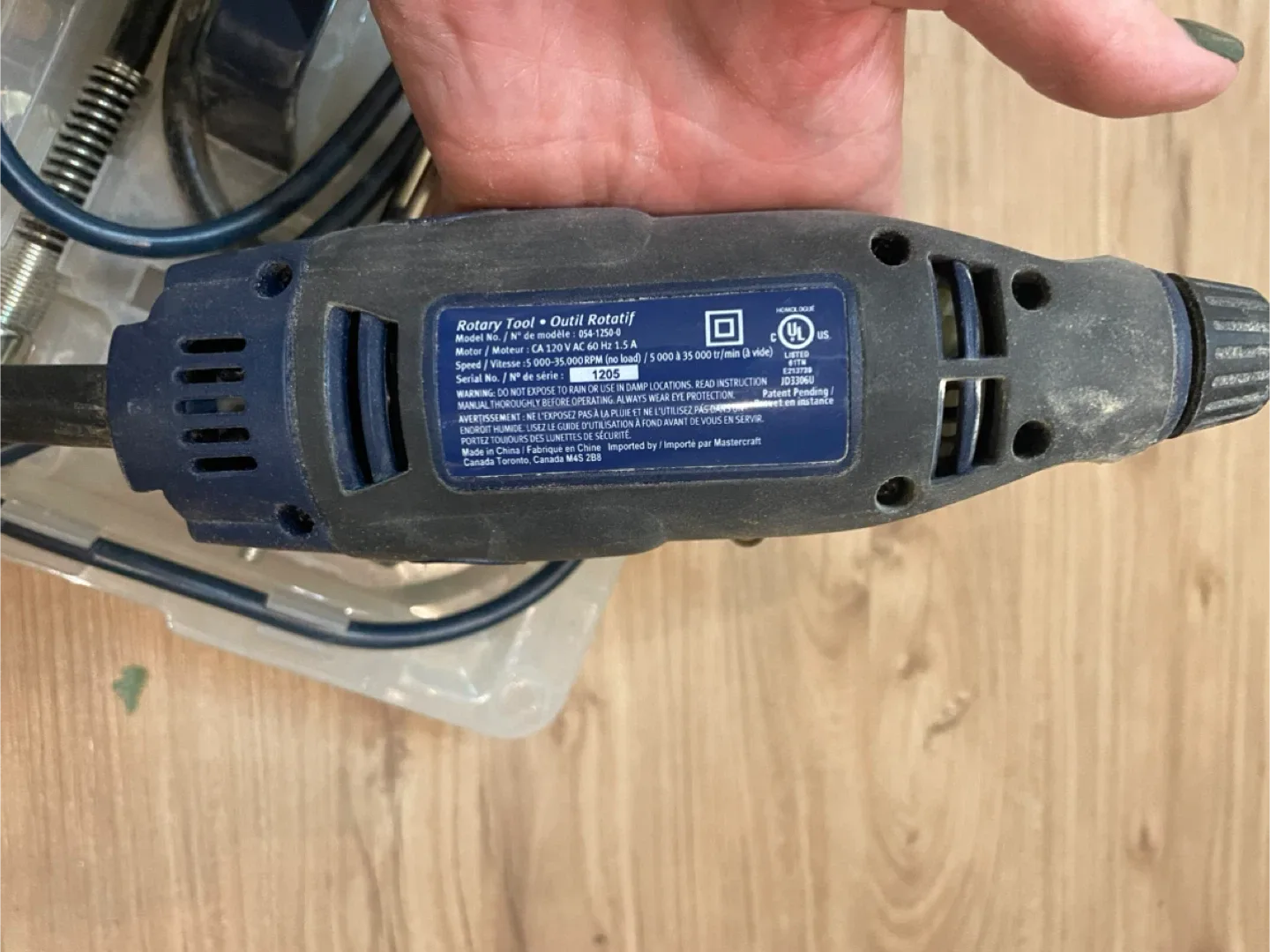 Mastercraft Rotary Tool Kit image indicator(4)