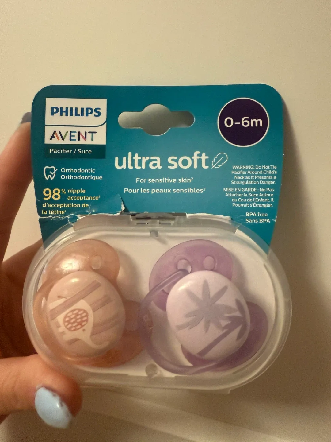 Pacifiers Avent Ultra Soft