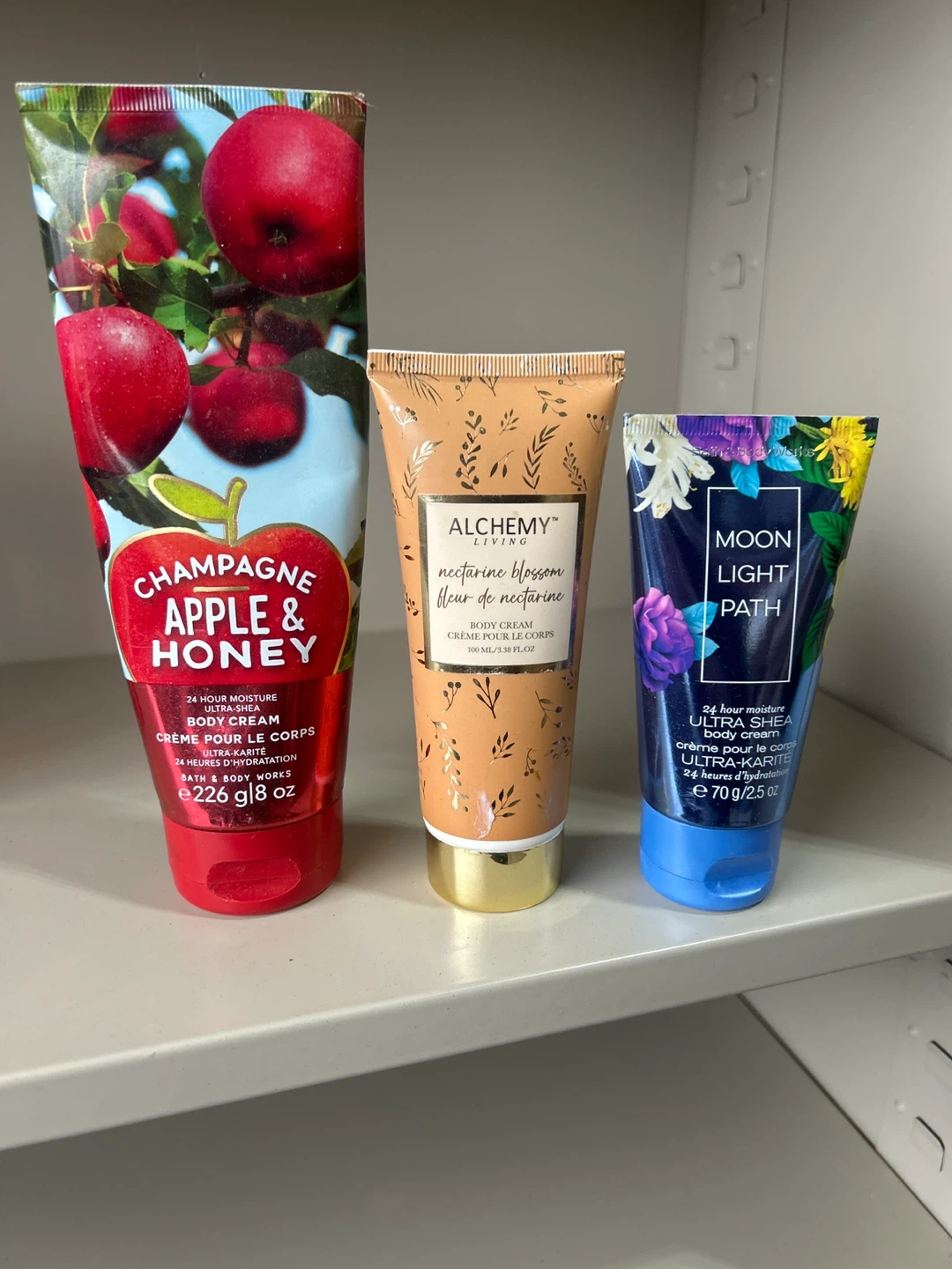 Bath & Body Works, Alchemy Living, Moon Light Path Body Creams