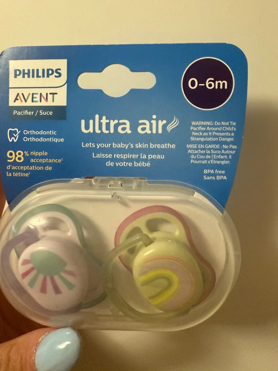 Pacifiers Avent Ultra Air