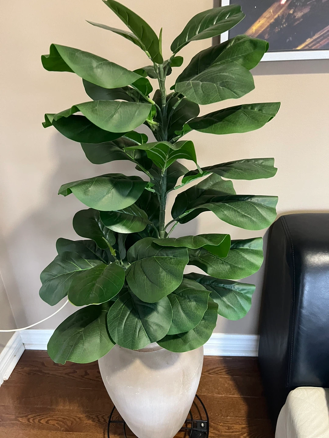 Faux Fiddle Leaf Fig Tree in Vase - photo 2