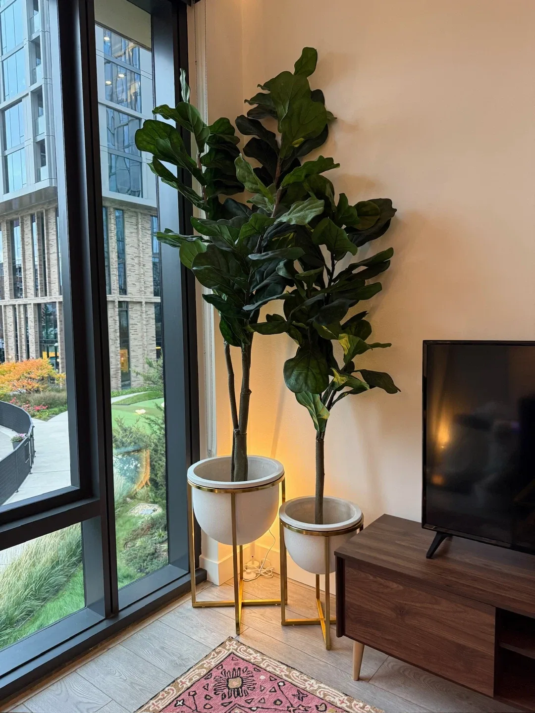 NEW West Elm ceramic planters - set of 2! image indicator(5)