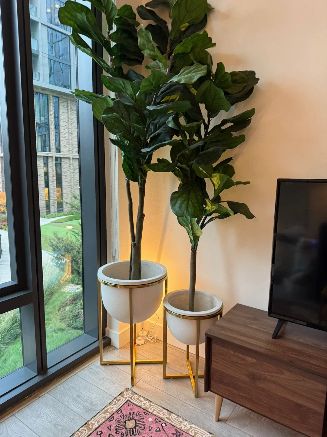 NEW West Elm ceramic planters - set of 2! image indicator(3)