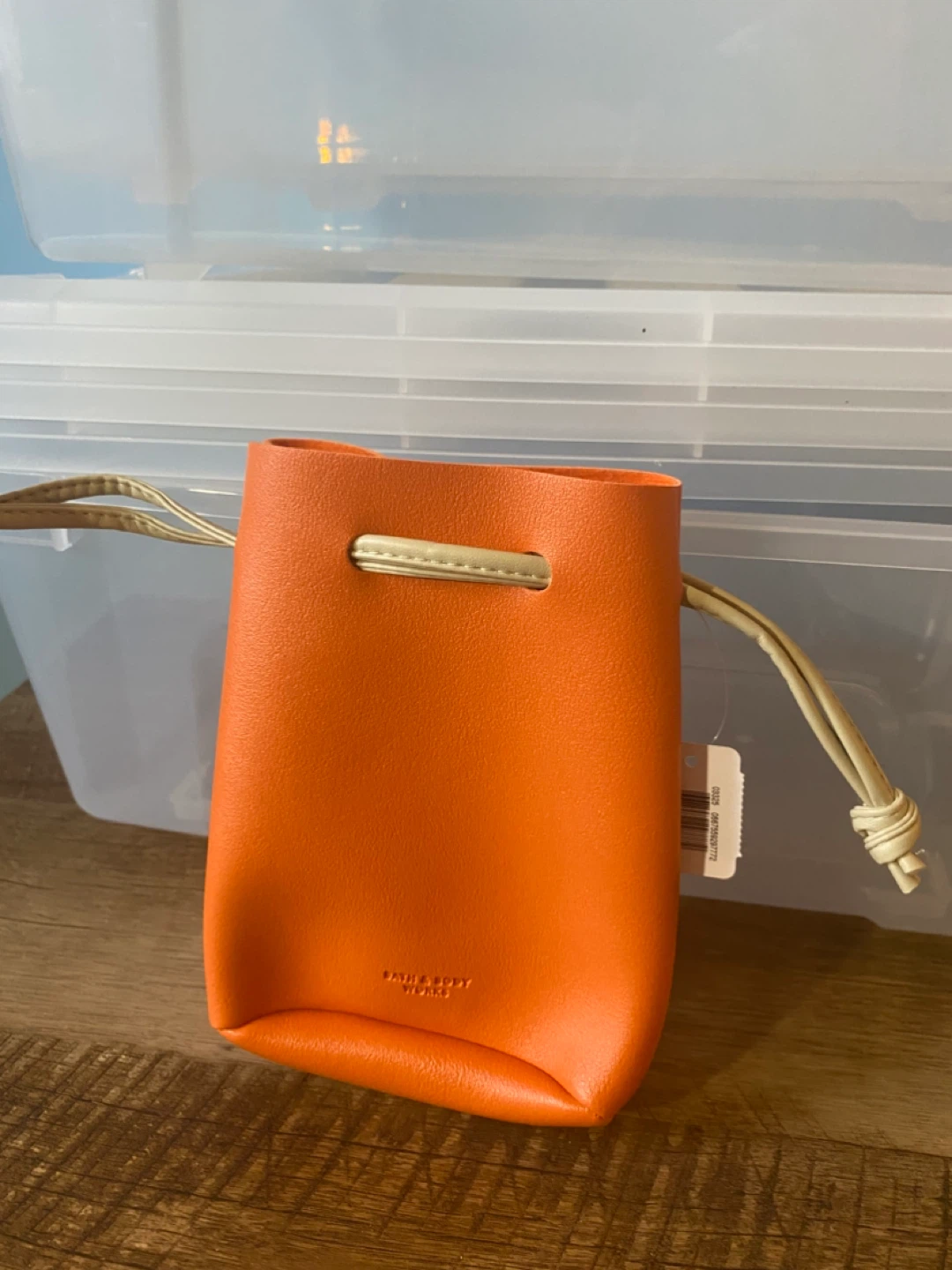 Bath & Body Works Orange Mini Bag