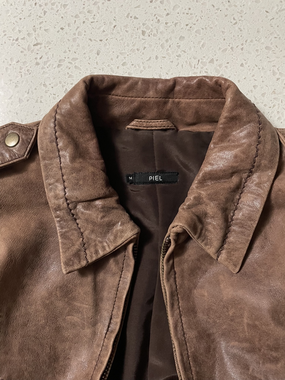 Piel Leather Jacket - Size S - photo 4