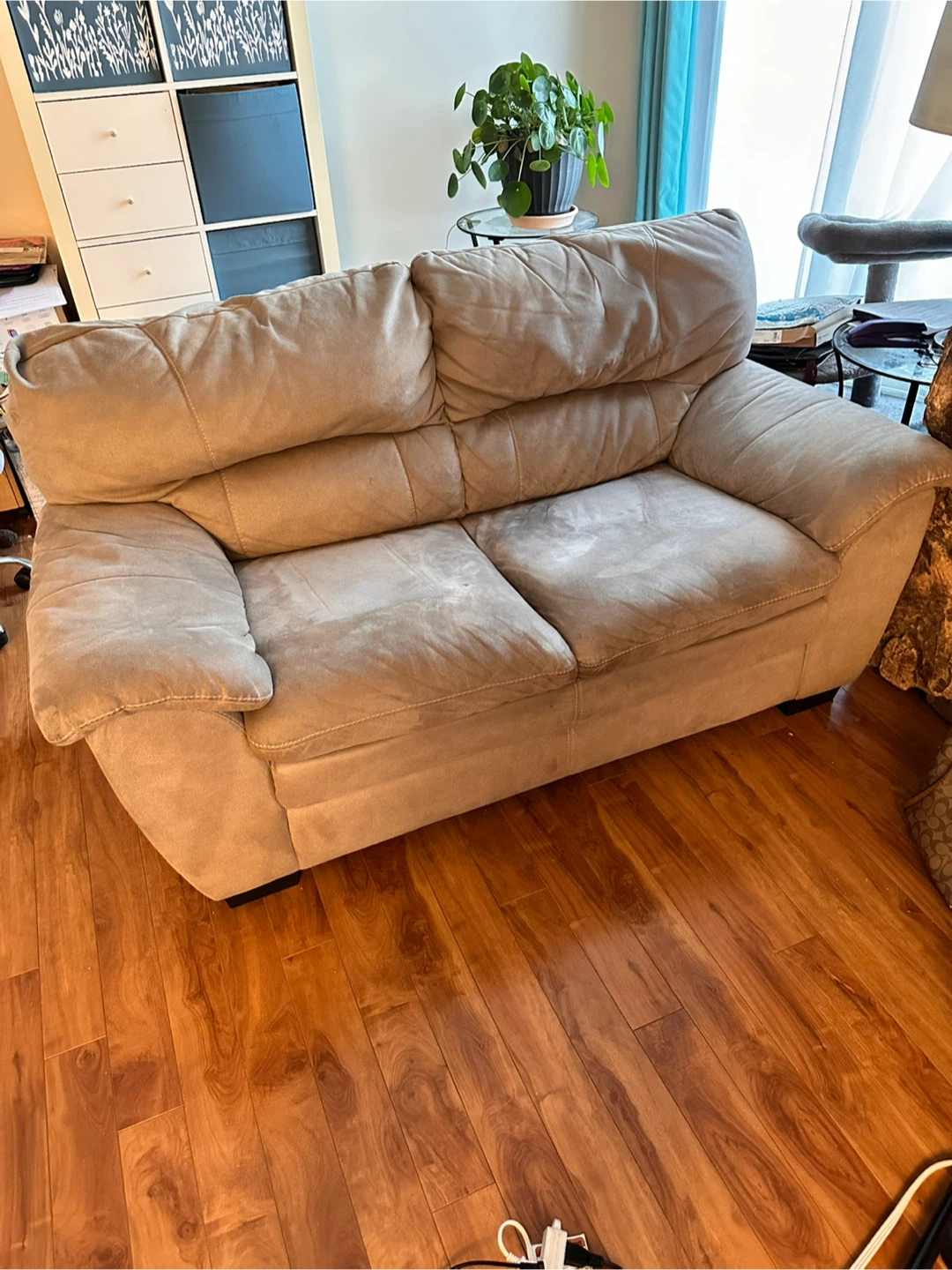 Beige Sofa & Loveseat - Great Condition! - photo 3