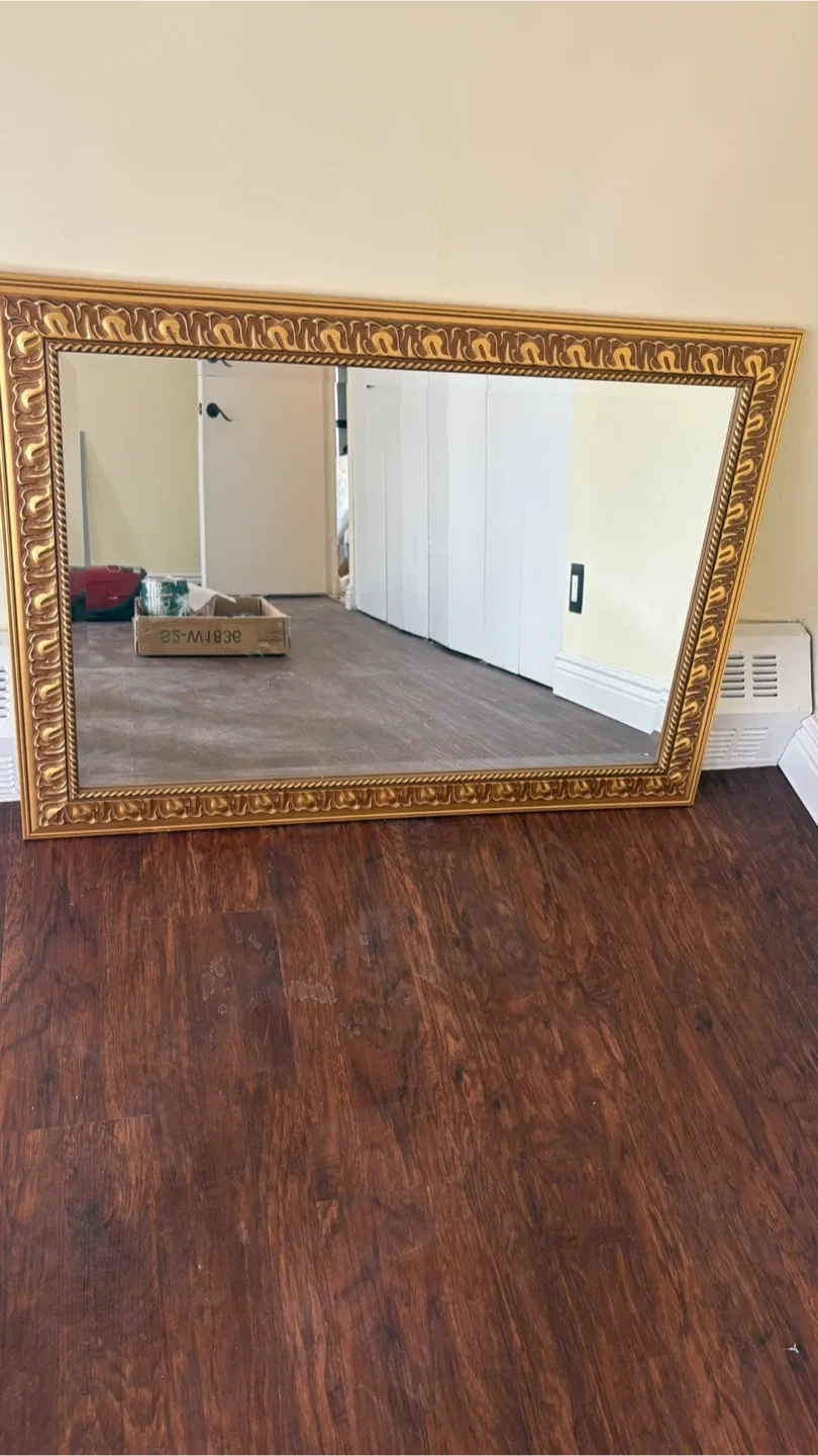 Gold Framed Mirror