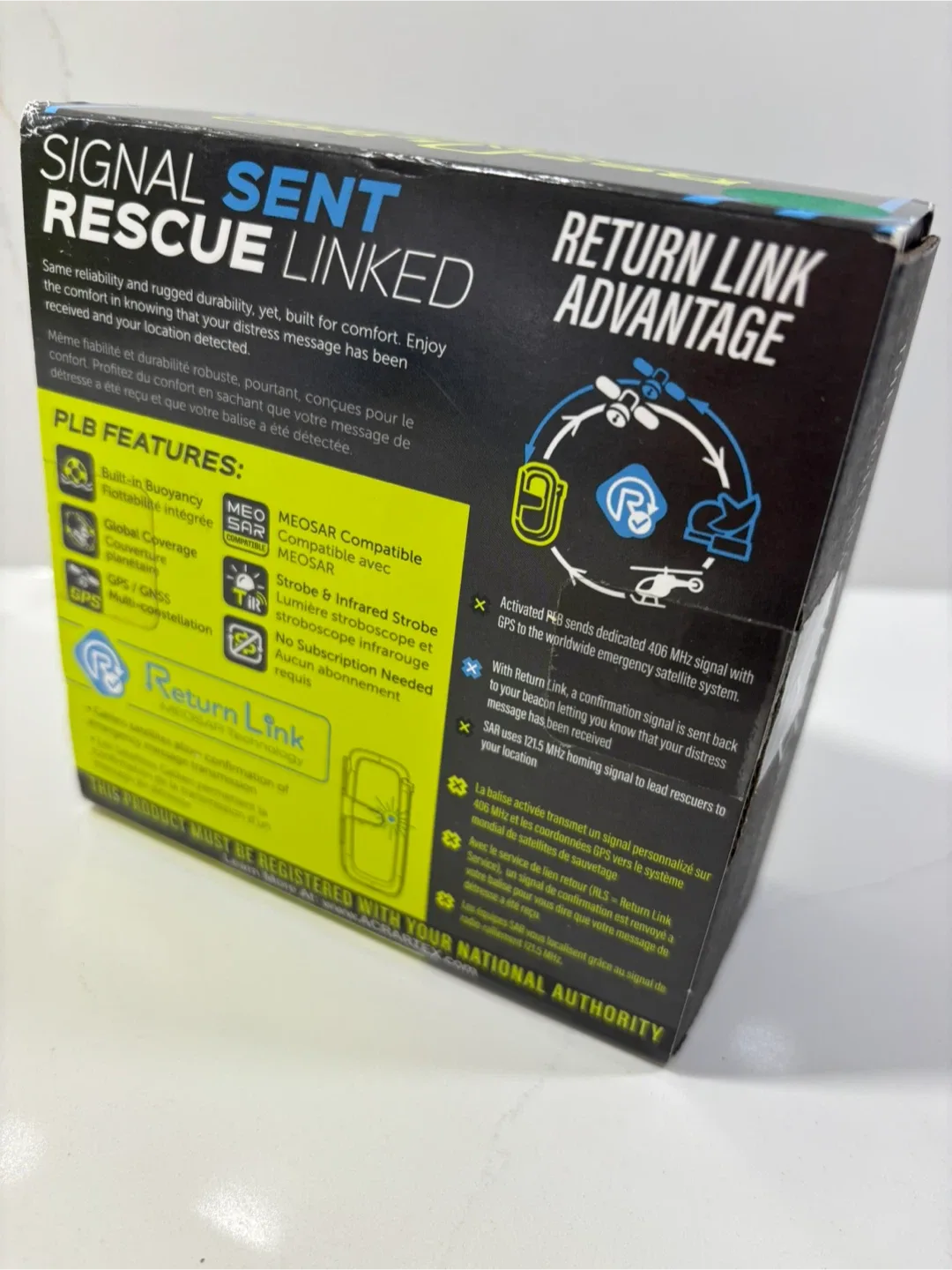 ACR RESQLINK 410 RLS WITH  RETURN LINK SERVICE *NEW* image indicator(2)