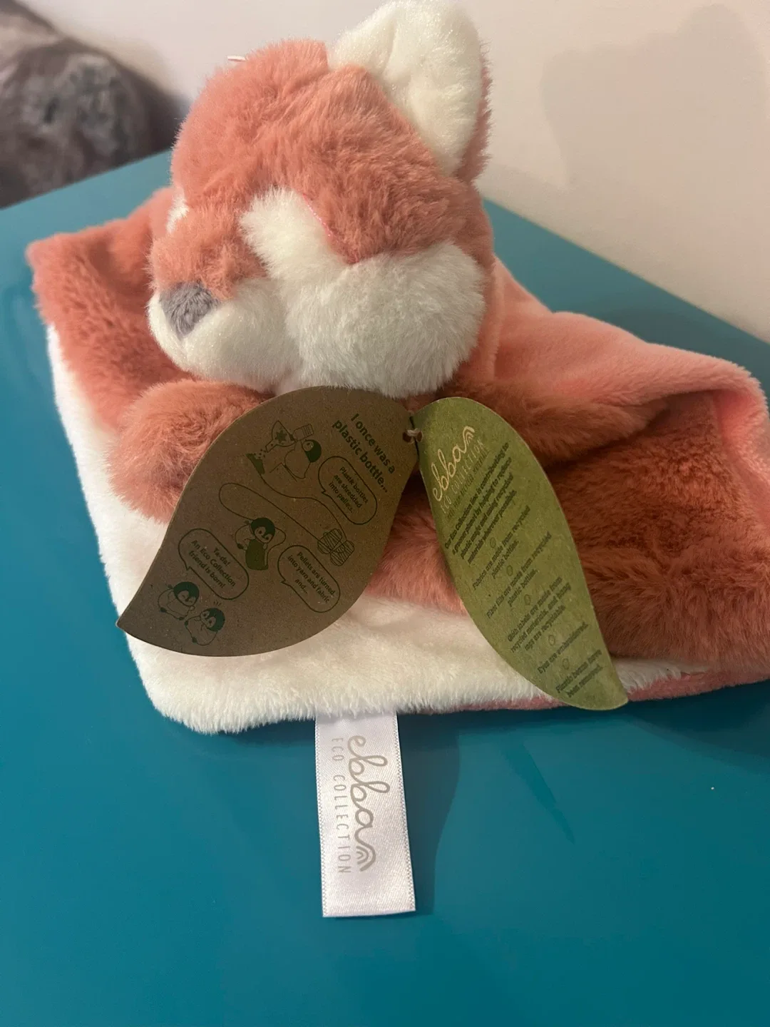 🦊 NEW Fox Lovey Blanket – Soft Plush Comfort Toy image indicator(2)