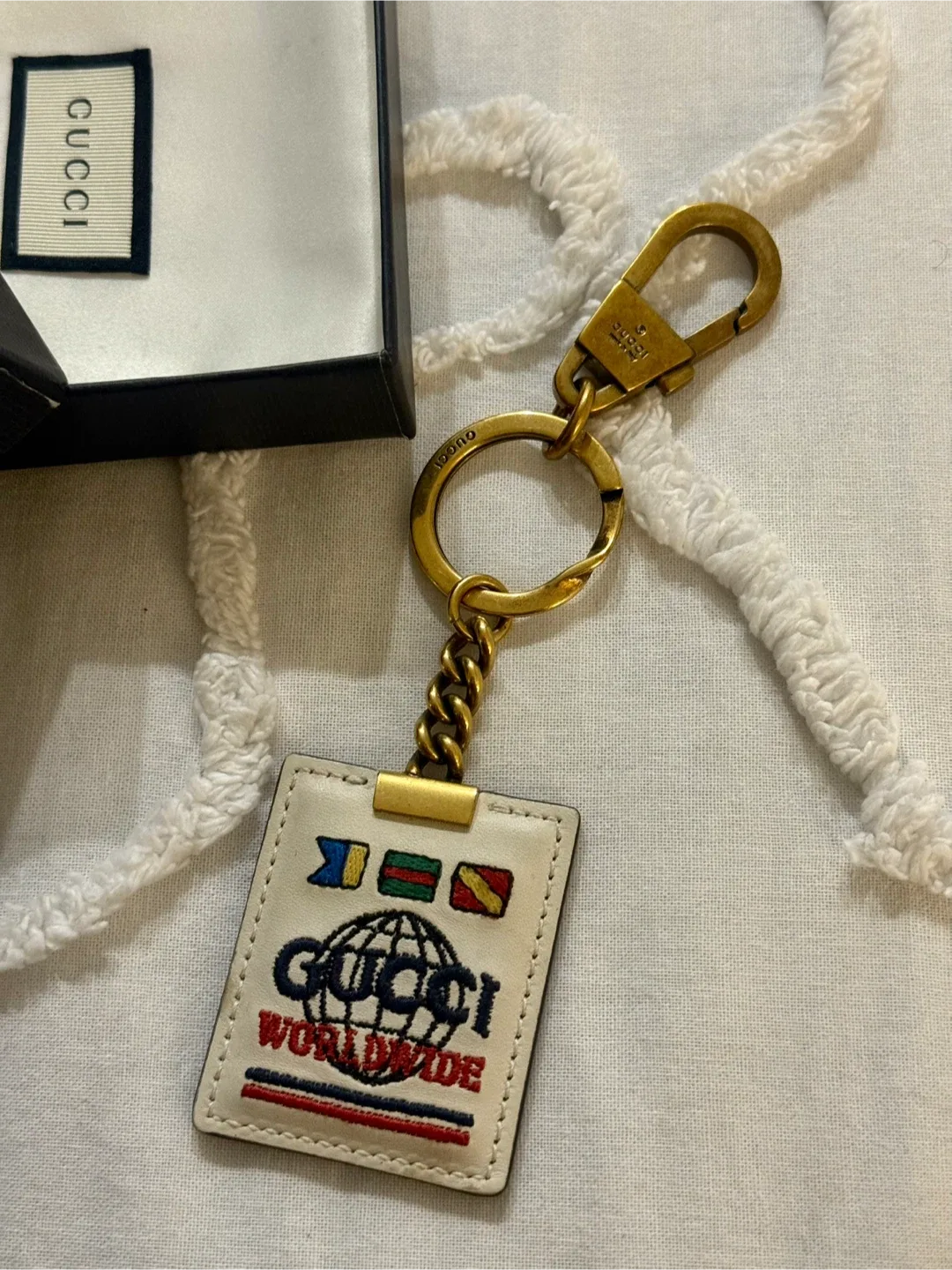 Authentic Gucci Keychain with Box image indicator(3)