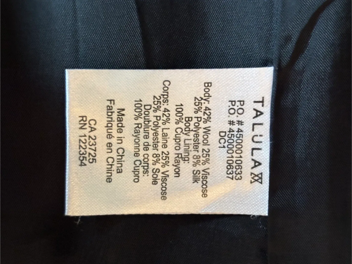 Talula Wool Blend Blazer - Size 2 image indicator(5)