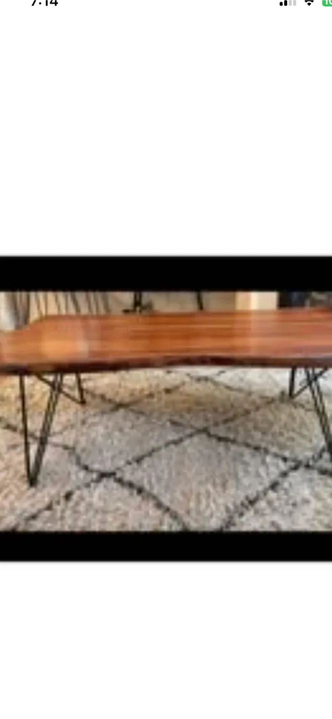 Live Edge Wood Coffee Table image indicator(5)
