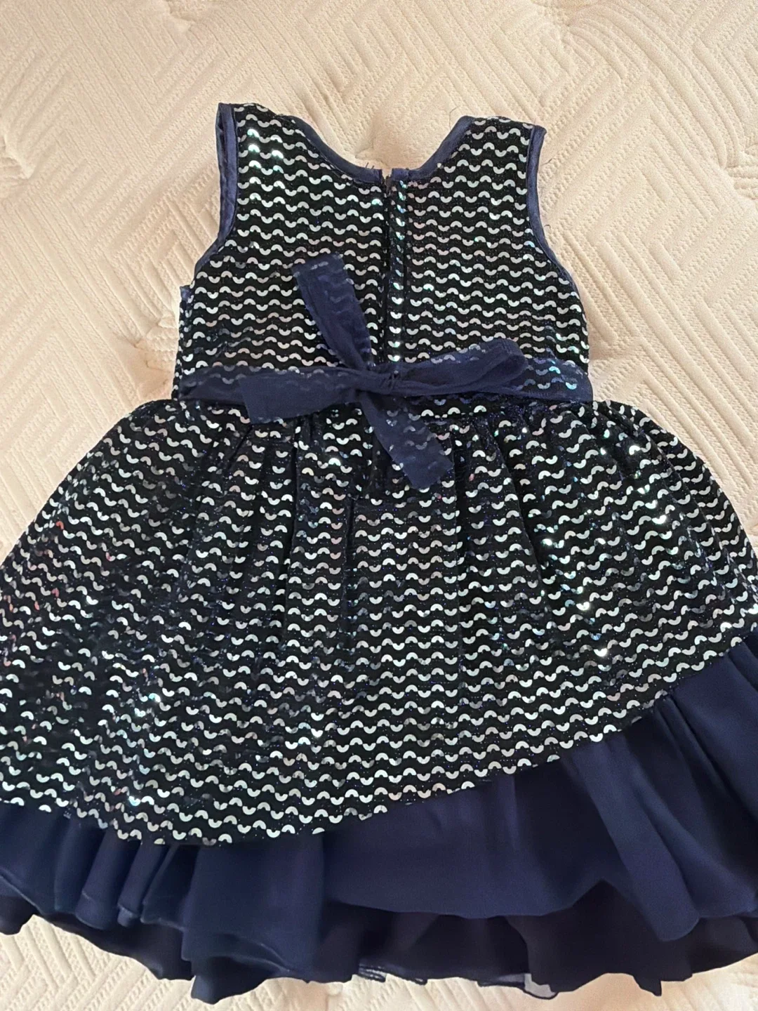 Blue Sequin Dress image indicator(4)