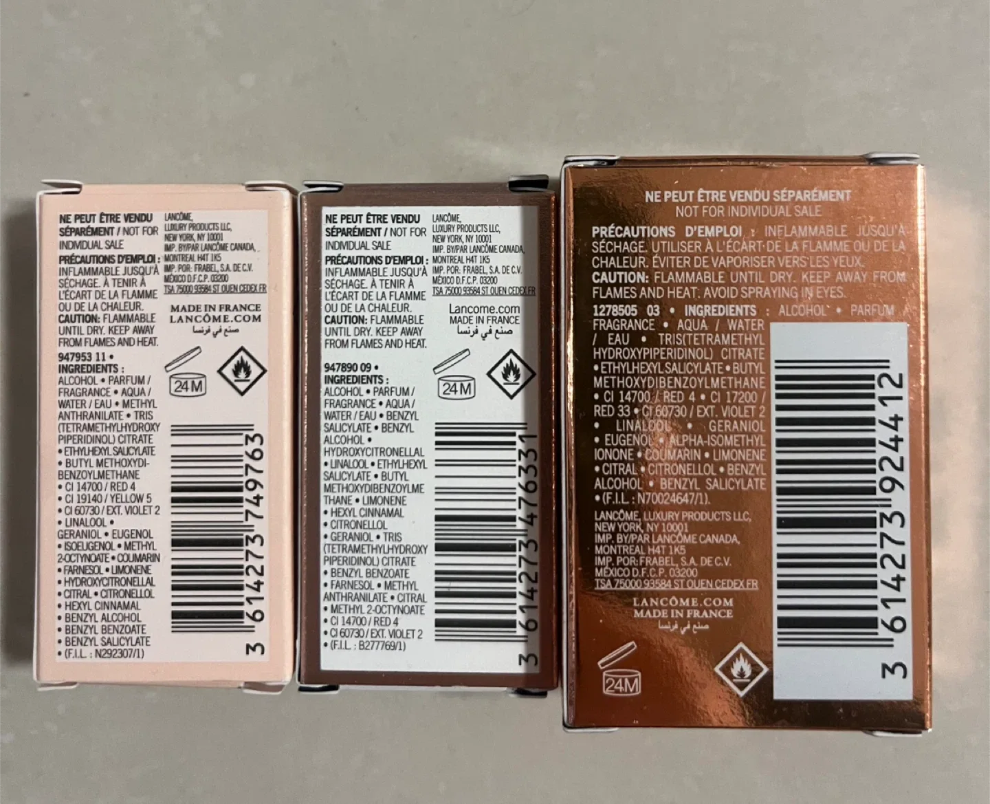 Lancôme Miniature Perfume Set - New image indicator(2)