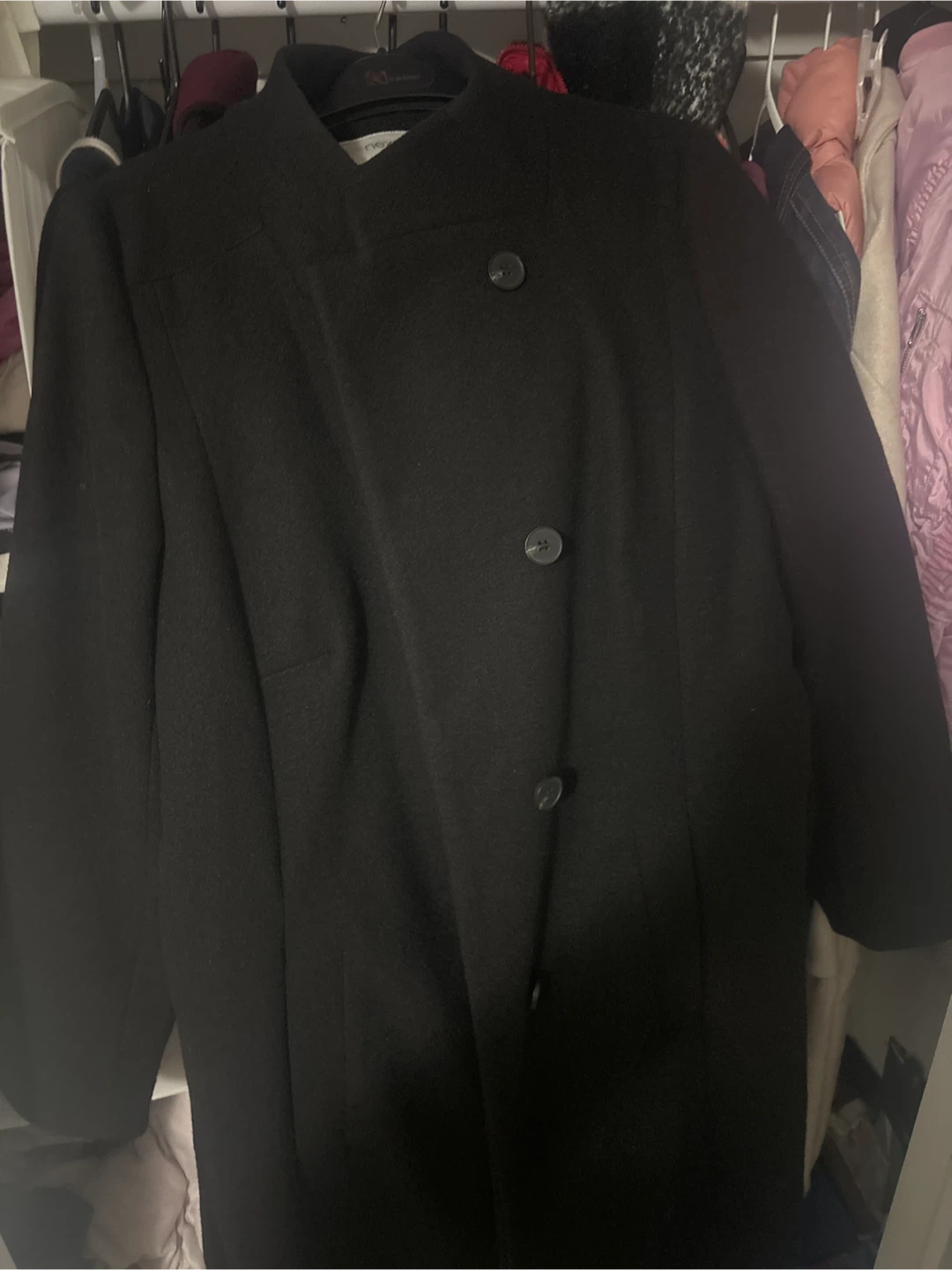 Women’s Black Wool Coat
