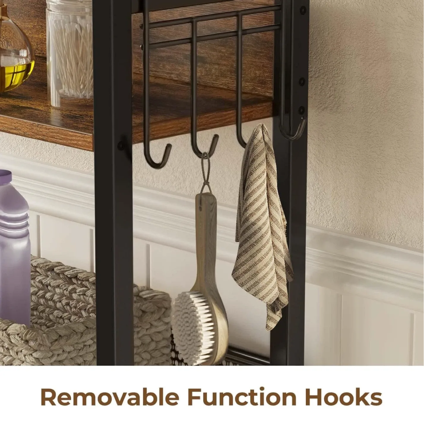 Over-the-Toilet Storage Rack image indicator(3)