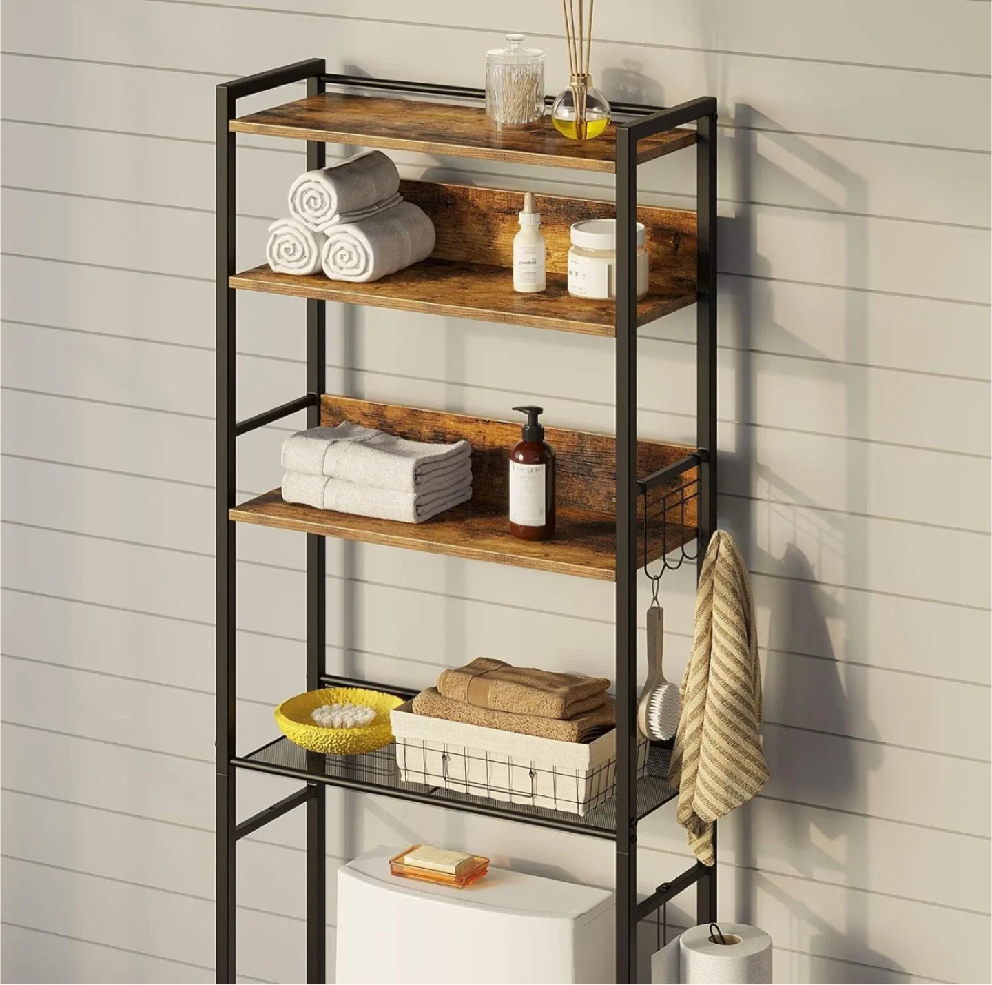 Over-the-Toilet Storage Rack image indicator(5)